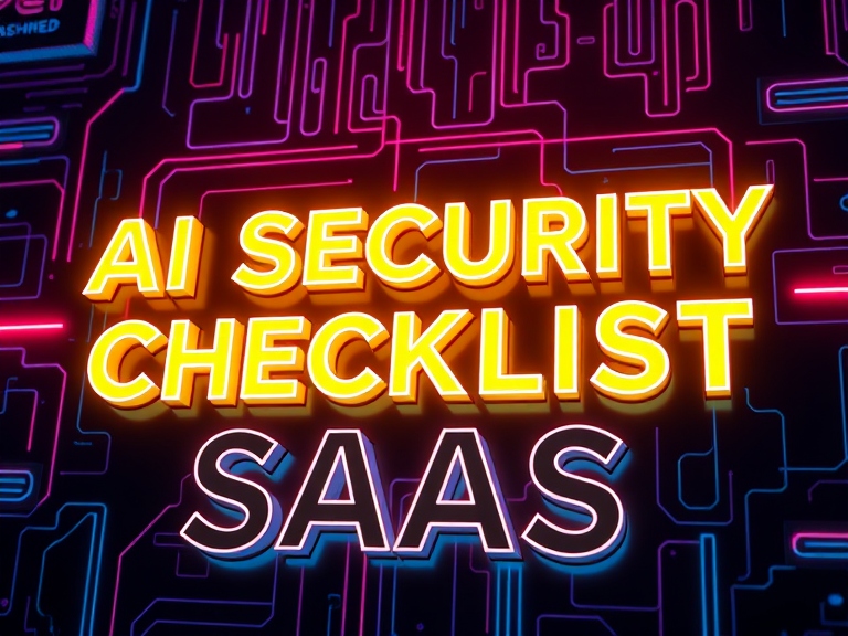 AI Security and Compliance Checklist for SaaS-Based LLM Applications