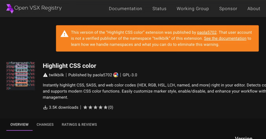 GlassWorm Abuses 72 Open VSX Extensions to Target Developers