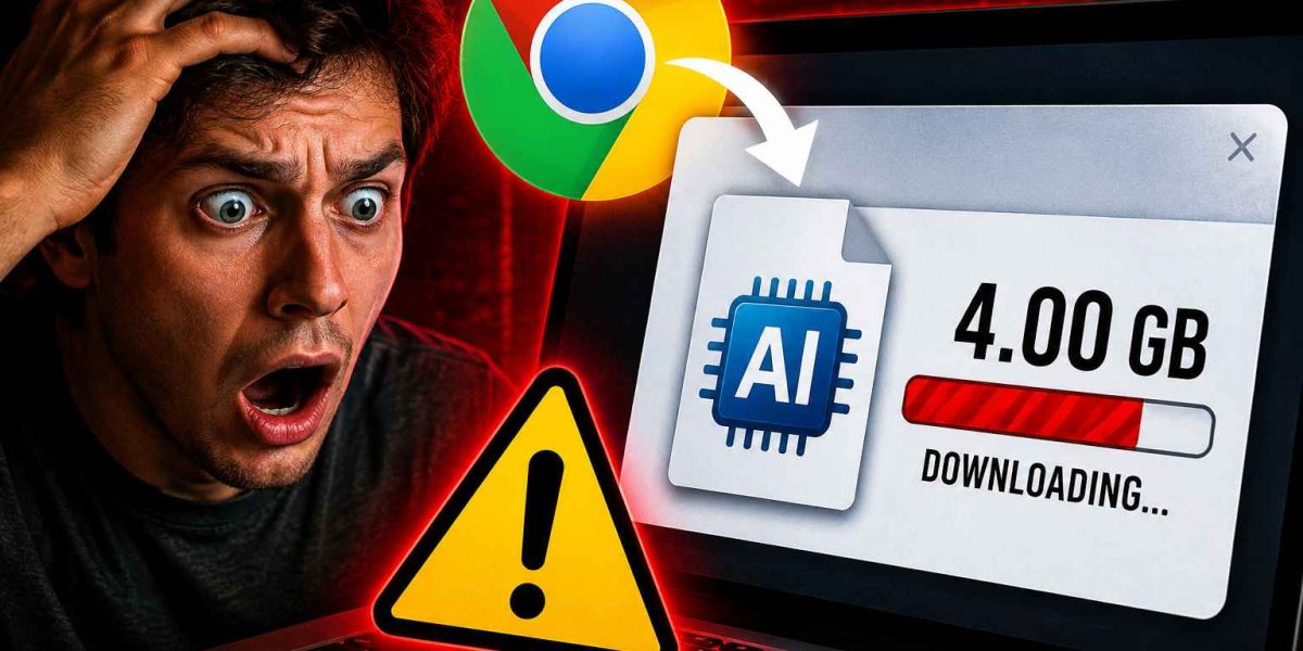 Chrome Is Secretly Downloading a 4GB AI File on Your Computer Without Permission