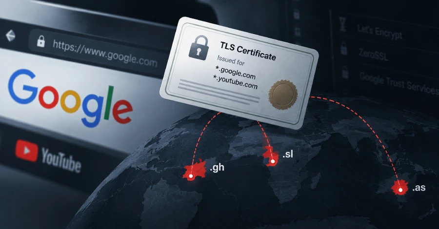 Google Chrome Blocks Unauthorized HTTPS Certificates After .gh, .sl and .as Registry Hijacks